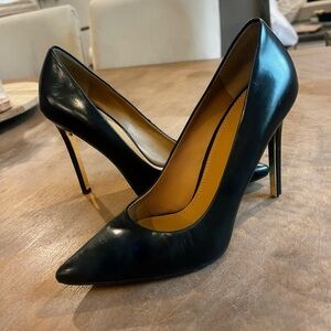 Tory Burch Black Patent Leather Heels